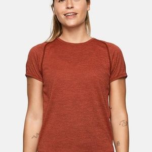 Outdoor Voices EcoMesh T-Shirt in Currant